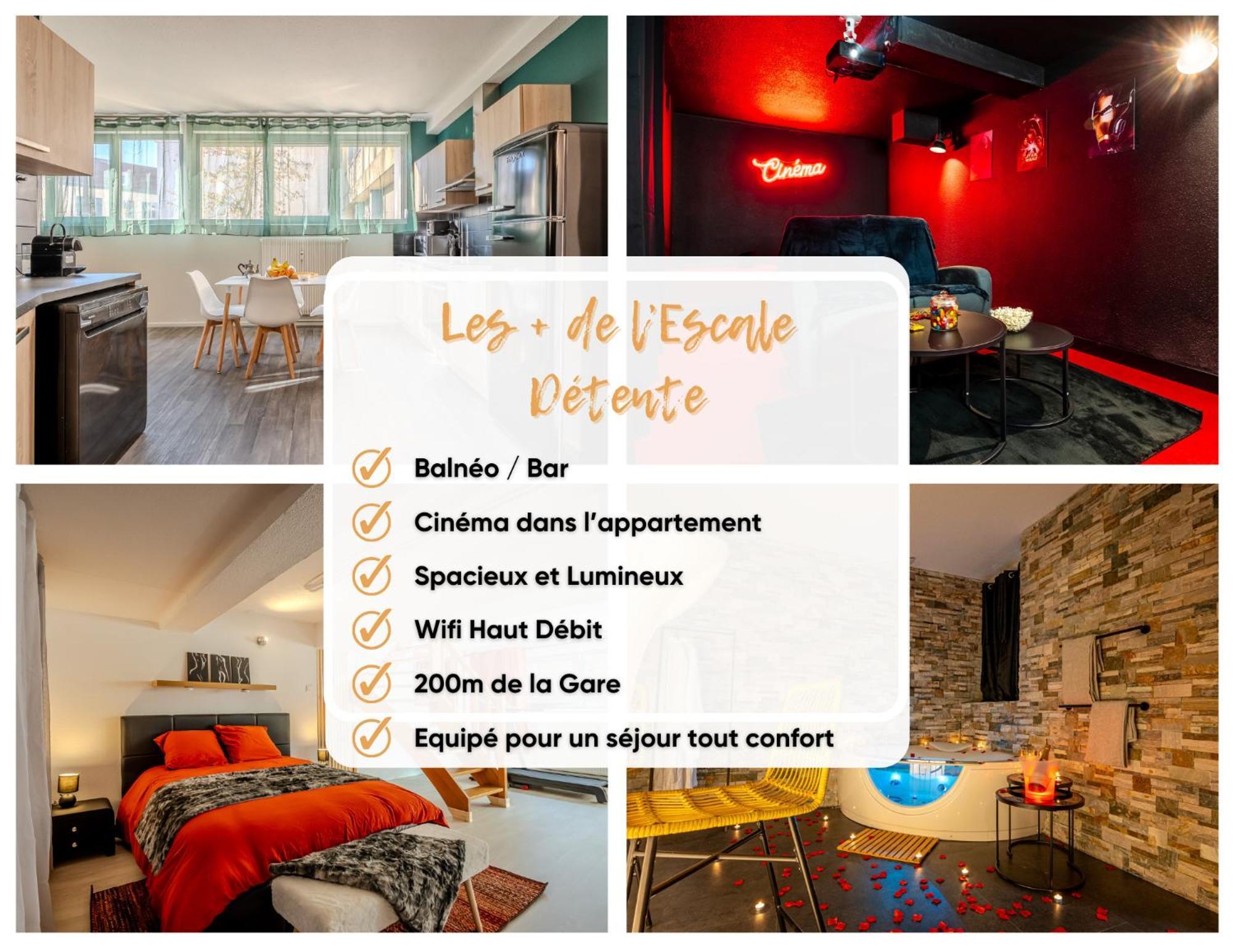 Cocon Relax - Jacuzzi - Cinema Apartment Montbeliard Bagian luar foto